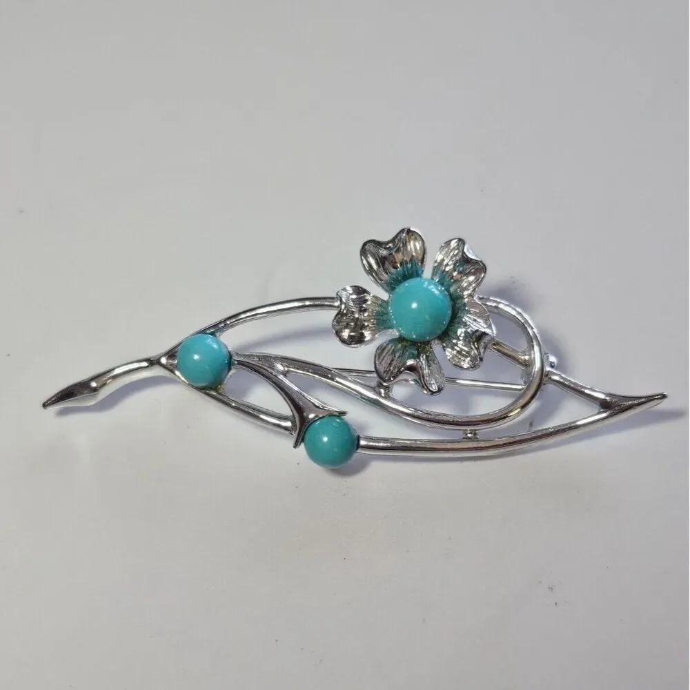 *Sale* Vintage Sarah Coventry floral brooch